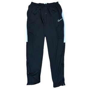 Nike Academy Dri-Fit‎ Black White Track Warm-Up Athletic Pants Youth XL